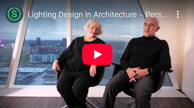 Video corporate pannel interviews lighting designer - Lighting Design in Architecture -- Personal Profiles, Serena Tellini et Francesco Iaonne © Signify