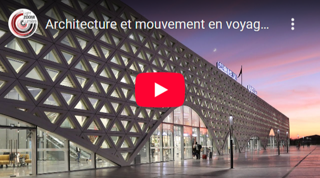 Video corporate projet architecturre lumiere naturelle - Architecture et mouvement en voyage, Gare de Kénitra, Maroc © Light ZOOM Lumiere, LZL Services