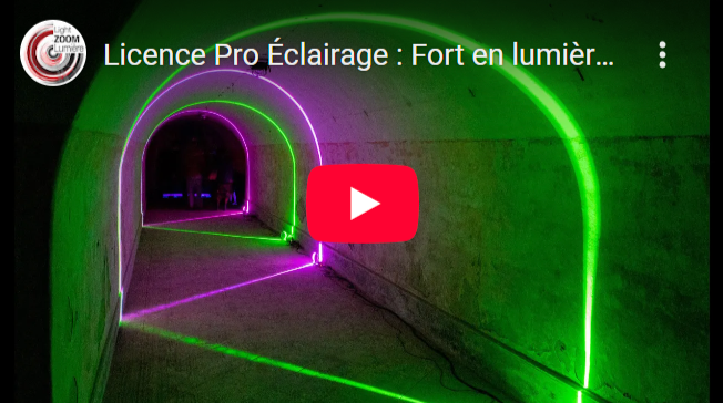 Video corporate reportage événementiel workshop etudiants - Licence Pro Éclairage Fort en lumière, Feyzin, Rhône © Light ZOOM Lumiere, LZL Services