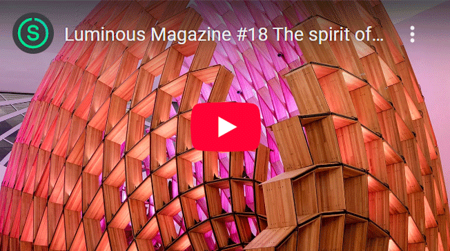 Video publicitaire produit lighting magazine éclairage - Luminous Magazine 18 The spirit of light © Signify