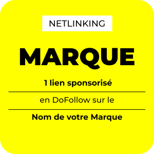 Insertion d'un lien sponsorisé de Marque sur une page du portail Light ZOOM Lumière