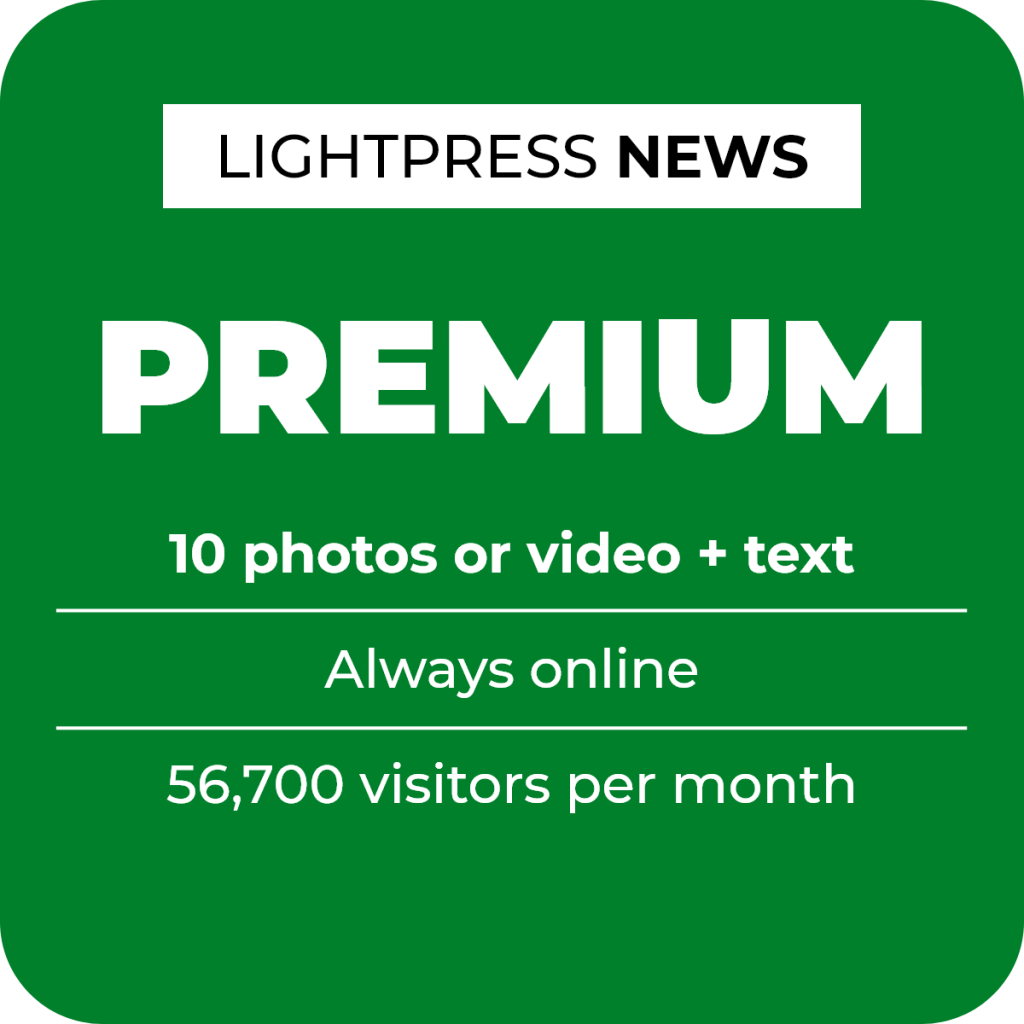 Advertorial content 10 photos or video and text for lighting company published on the Light ZOOM Lumière portal
