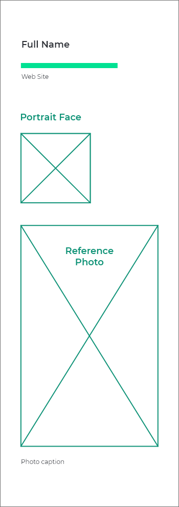 Explanatory half page advertisement in the lighting illustrated digital directory Talents de Lumière