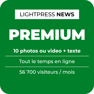 Publi-redactionnel 10 photos ou video et texte pour agence ou entreprise éclairage sur le portail Light ZOOM Lumière