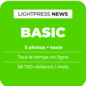Publi-redactionnel 5 photos et texte pour agence ou entreprise éclairage sur le portail Light ZOOM Lumière