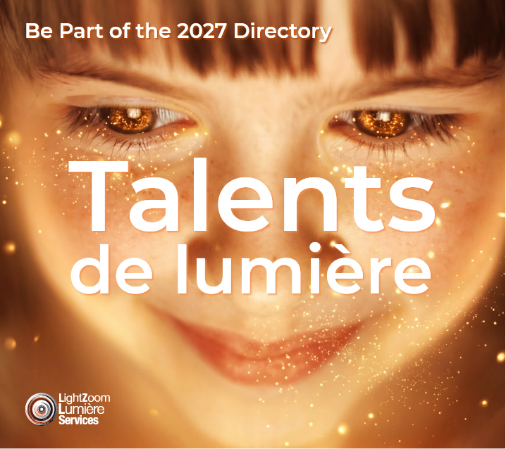 Be part of the 2027 lighting directory Talents de lumiere 2027